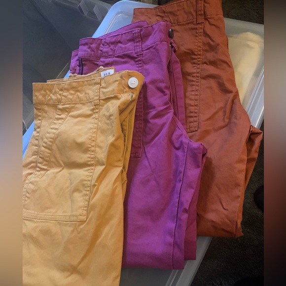 GAP Girlfriend khaki BUNDLE of 3 - Picture 2 of 3